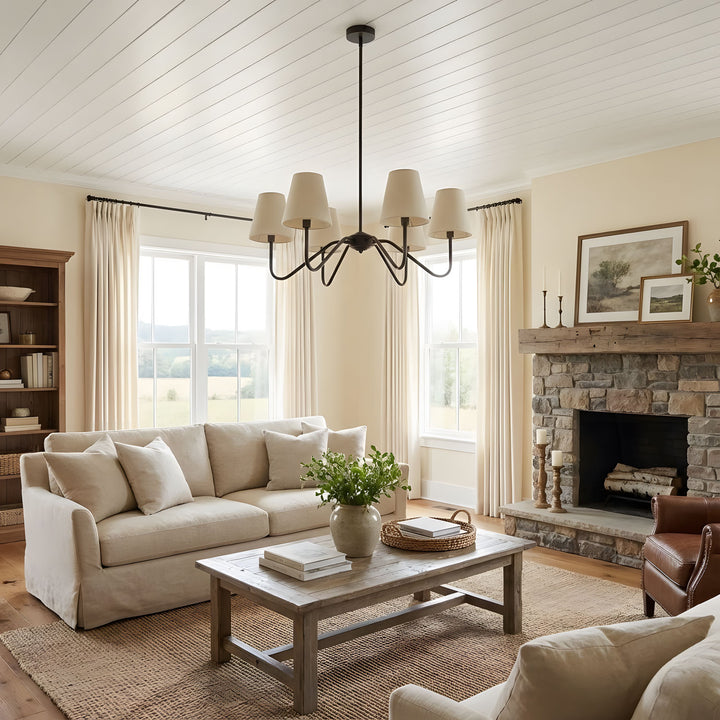 Lumos Black Chandelier