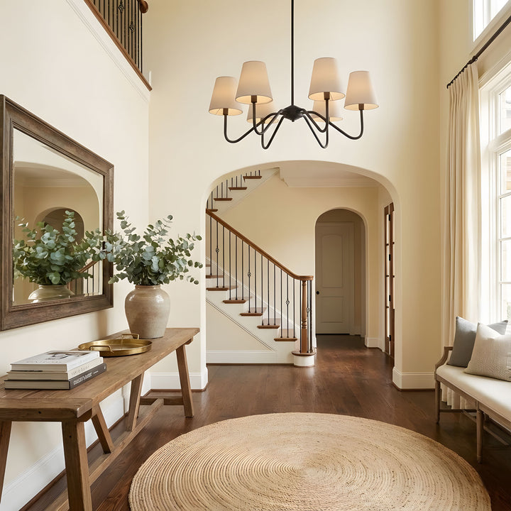 Lumos Black Chandelier