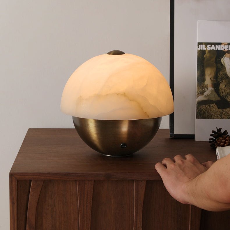 Luna Stone Mini Table Lamp - Vakkerlight