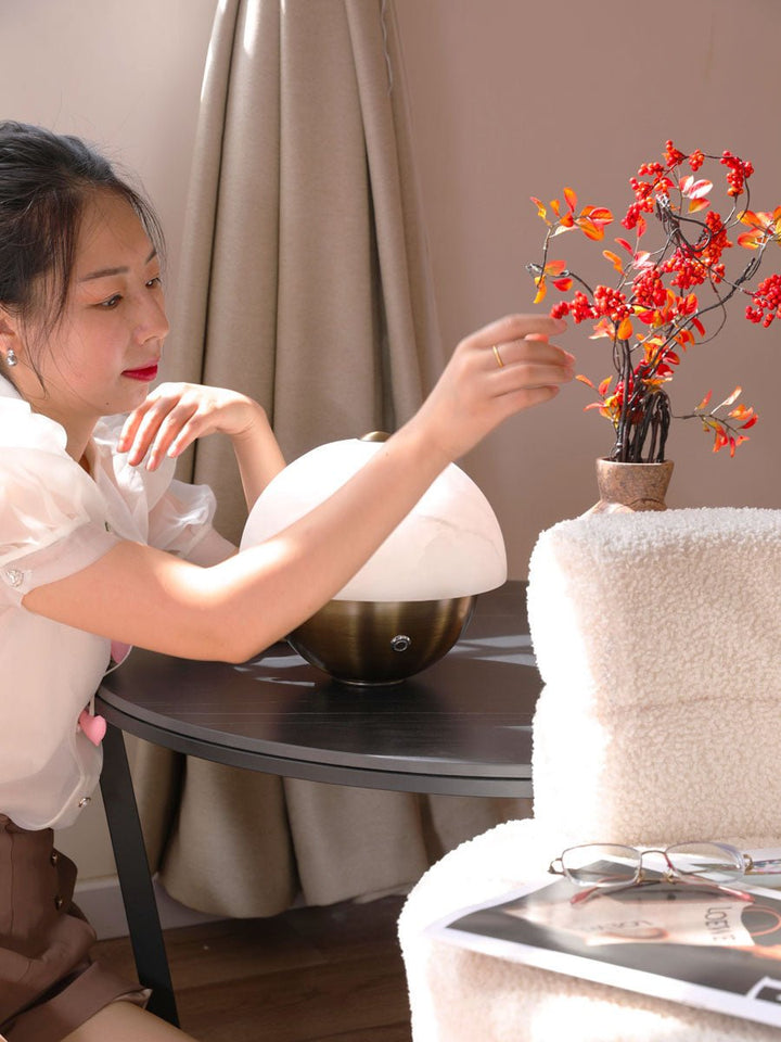 Luna Stone Mini Table Lamp - Vakkerlight