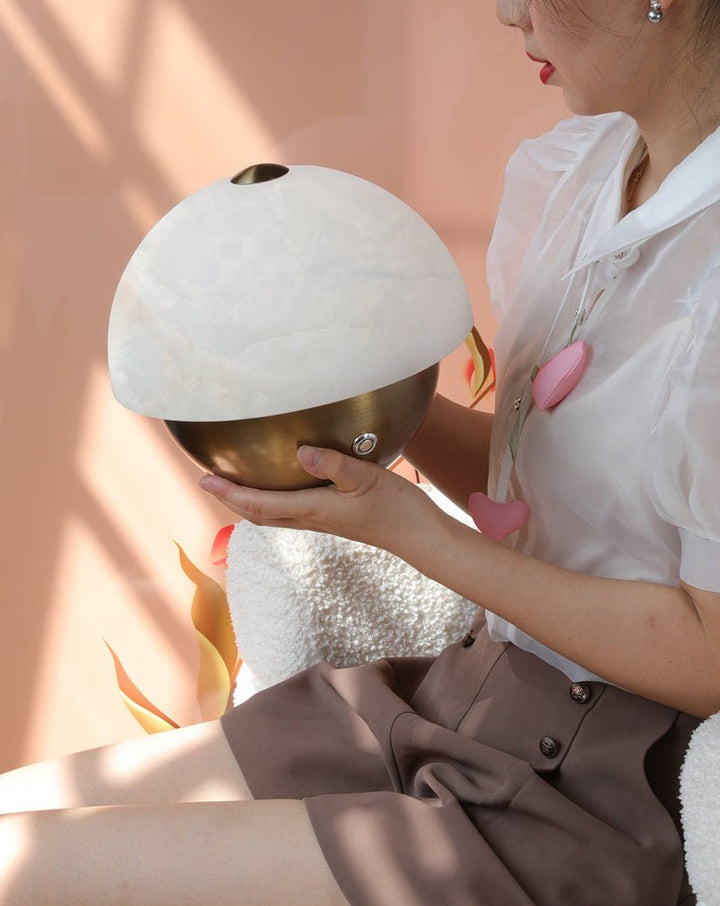 Luna Stone Mini Table Lamp - Vakkerlight