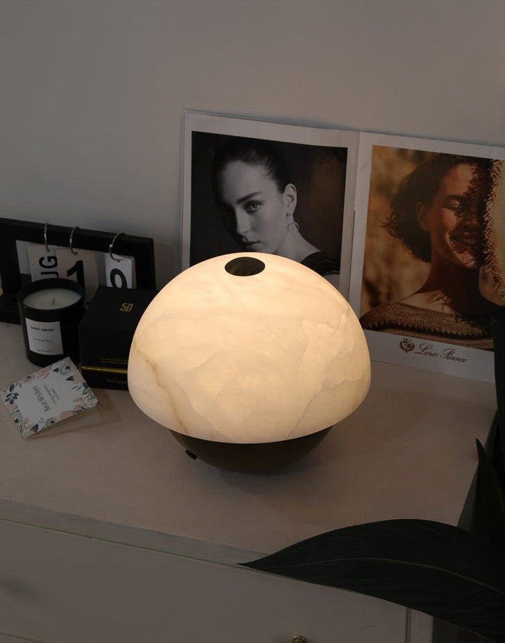 Luna Stone Mini Table Lamp - Vakkerlight