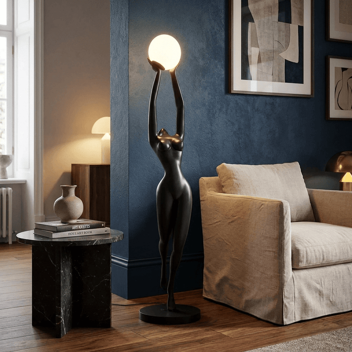 Luna Reach Sculpture Floor Lamp - Vakkerlight