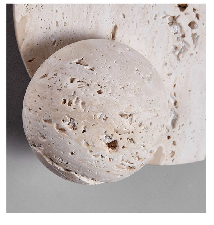 Luna Travertine Sconce - Vakkerlight