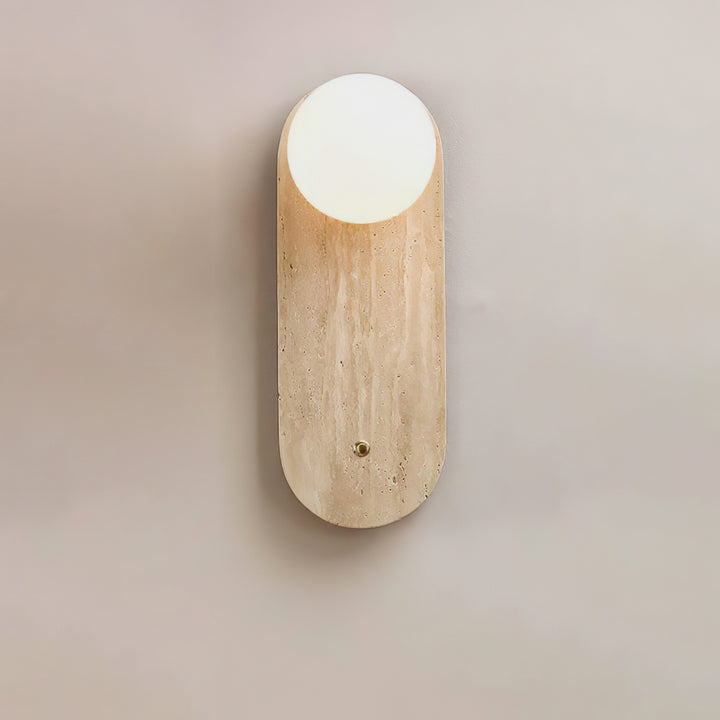 Luna Travertine Wall Sconce - Vakkerlight