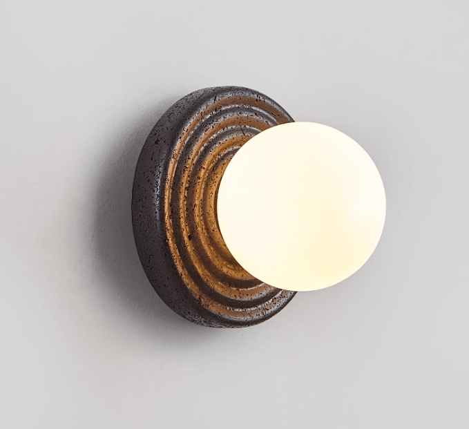 Lunara Travertine Wall Sconce - Vakkerlight