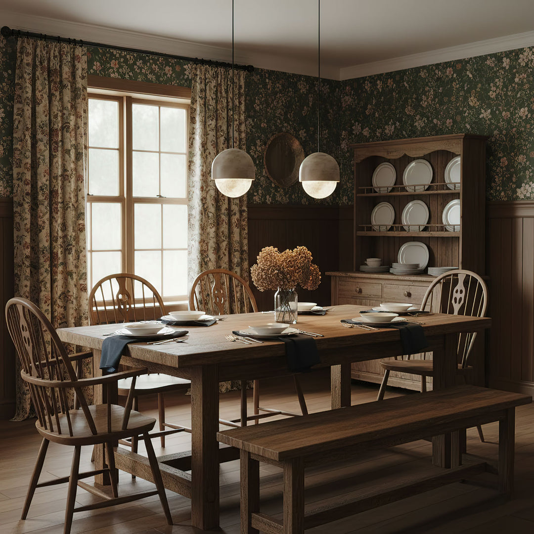 Lunar Dome Alabaster Pendant Light - Vakkerlight