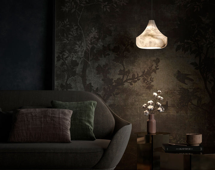 Alabaster Veil Pendant Light - Vakkerlight