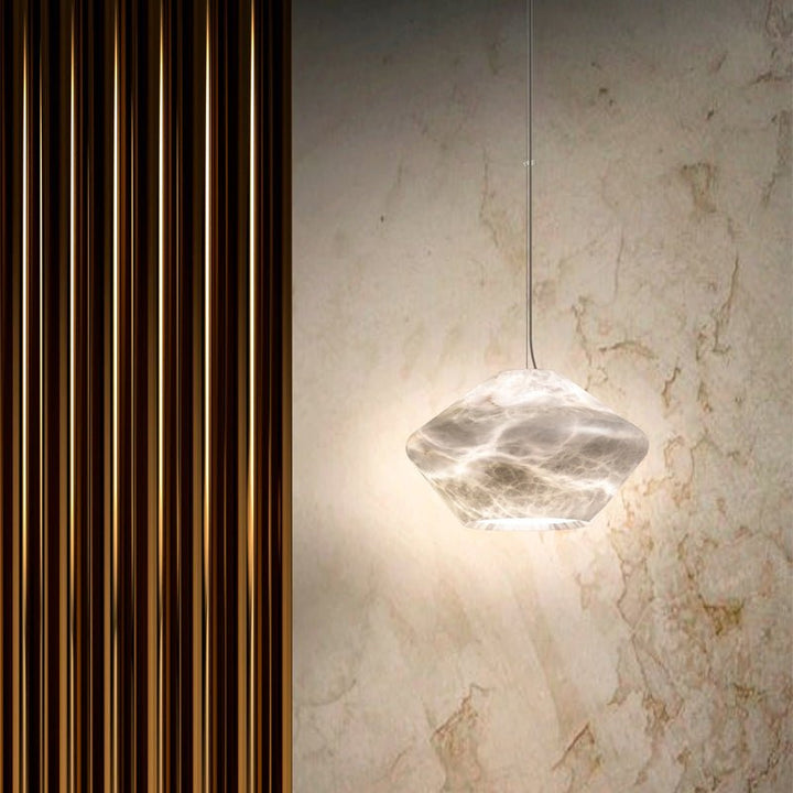 Alabaster Veil Pendant Light - Vakkerlight