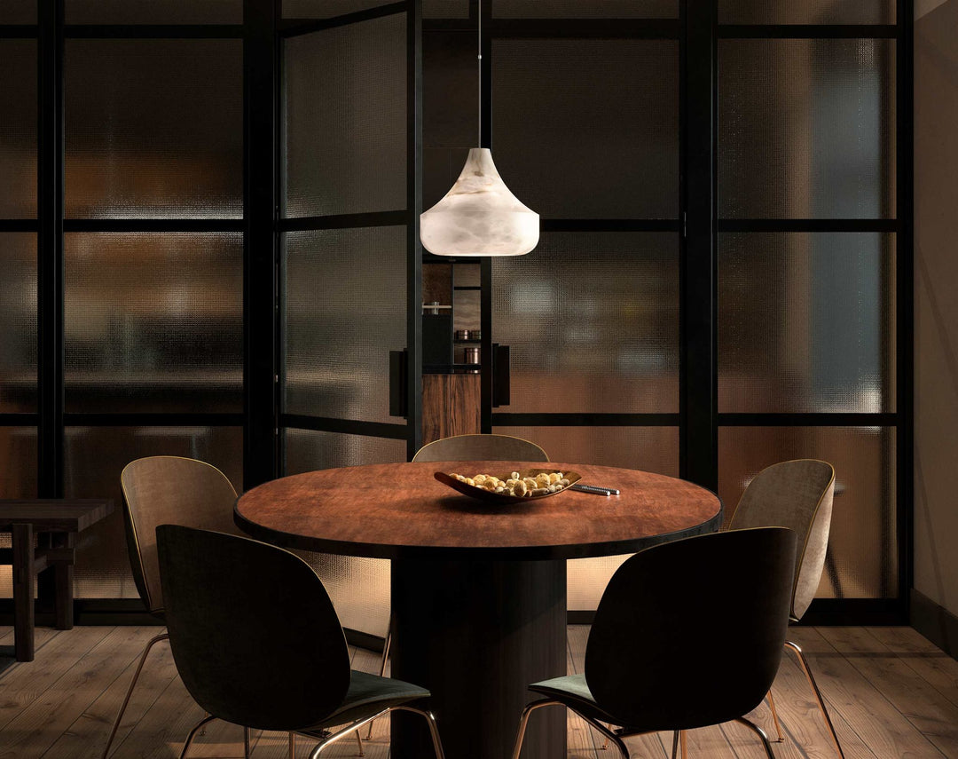 Alabaster Veil Pendant Light - Vakkerlight