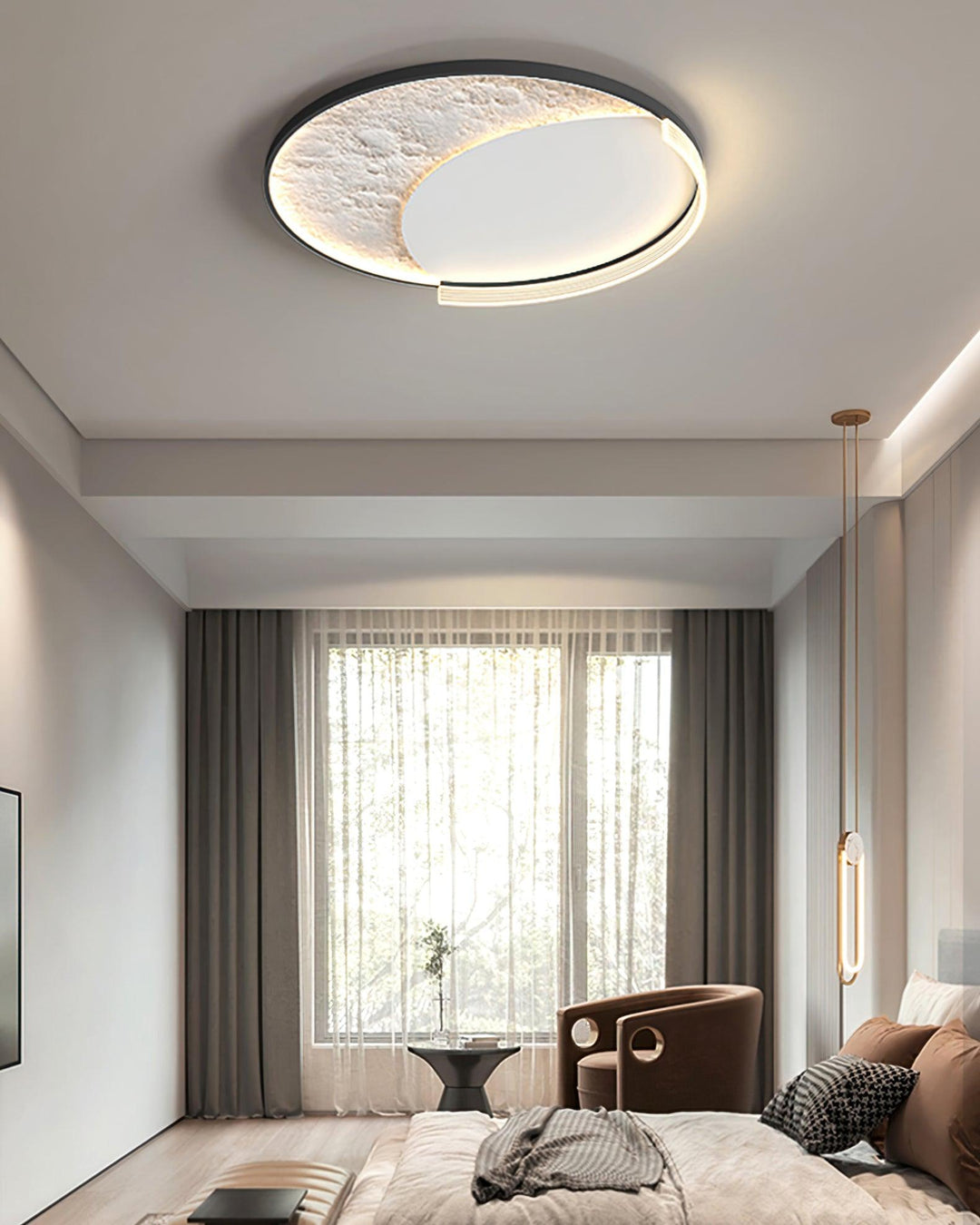 Lunar Led Ceiling Lamp - Vakkerlight