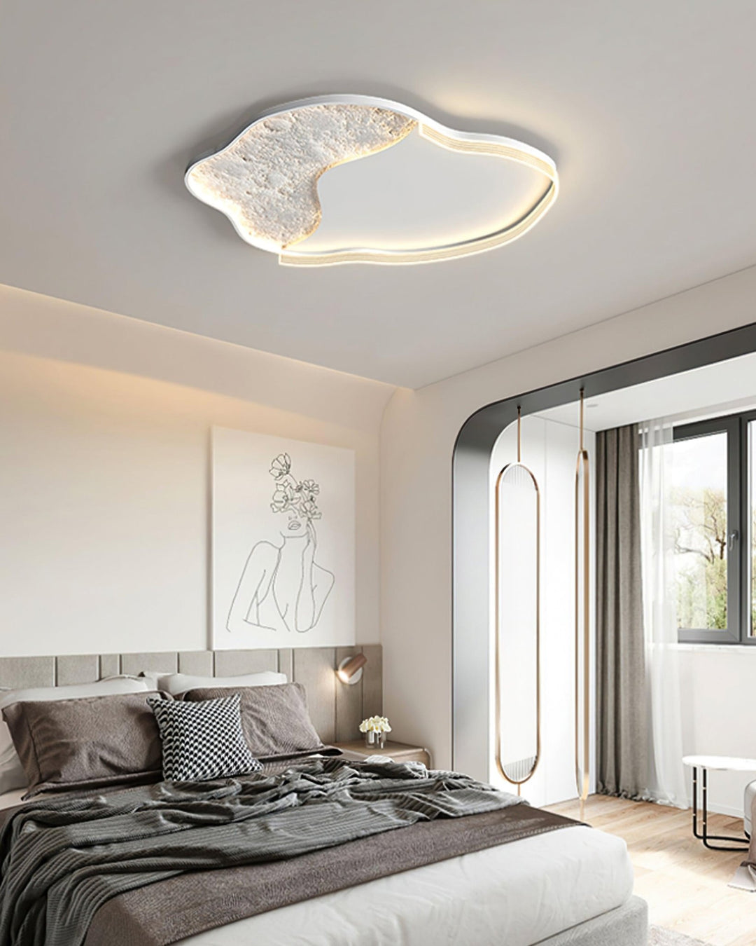 Lunar Led Ceiling Lamp - Vakkerlight