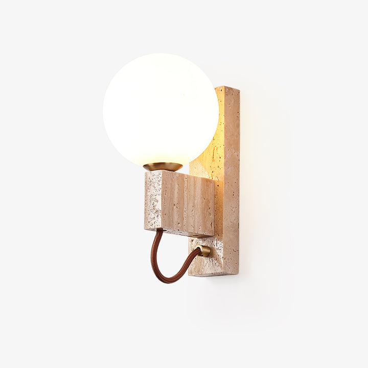Lunar Travertine Sconce - Vakkerlight
