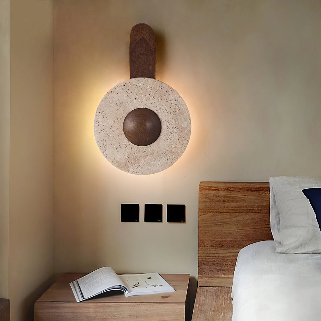 Lunar Wood Wall Lamp - Vakkerlight