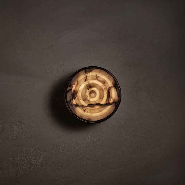 Orlina Stone Disc Wall Sconce