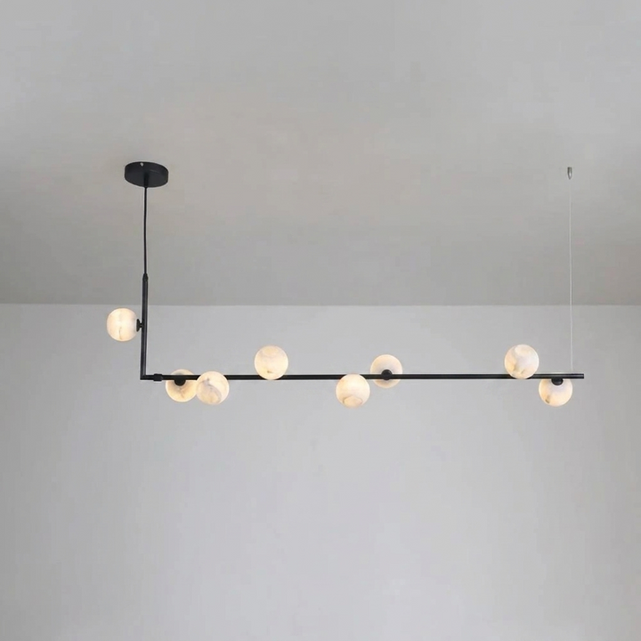 Lunara Alabaster Orb Chandelier