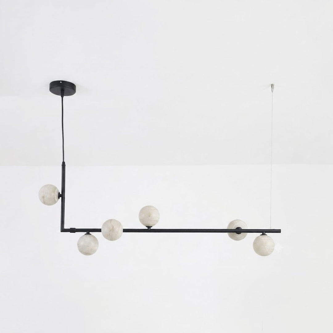 Lunara Alabaster Orb Chandelier