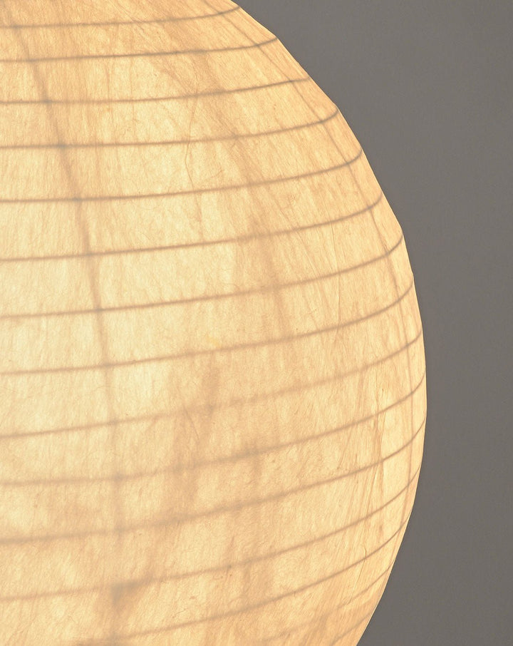 Lunara Mulberry Silk Globe Pendant Light - Vakkerlight