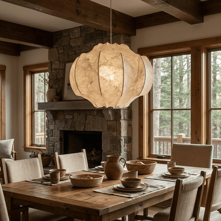 Lunara Silk Bloom Pendant Lamp - Vakkerlight