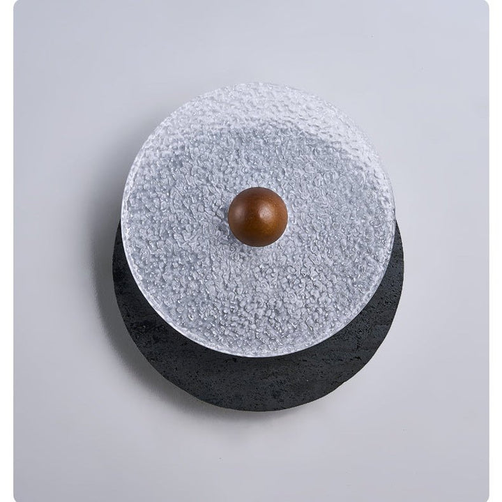 Lunara Textured Disc Wall Light - Vakkerlight