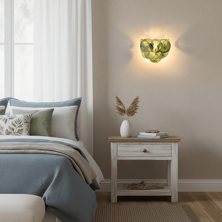 Lunaria Disc Murano Wall Lamp - Vakkerlight