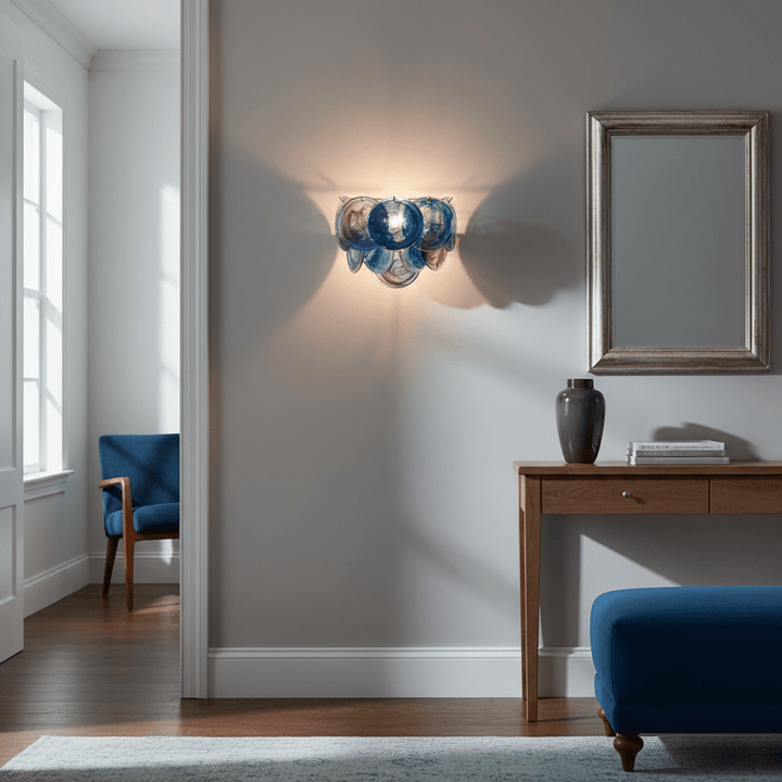 Lunaria Disc Murano Wall Lamp - Vakkerlight