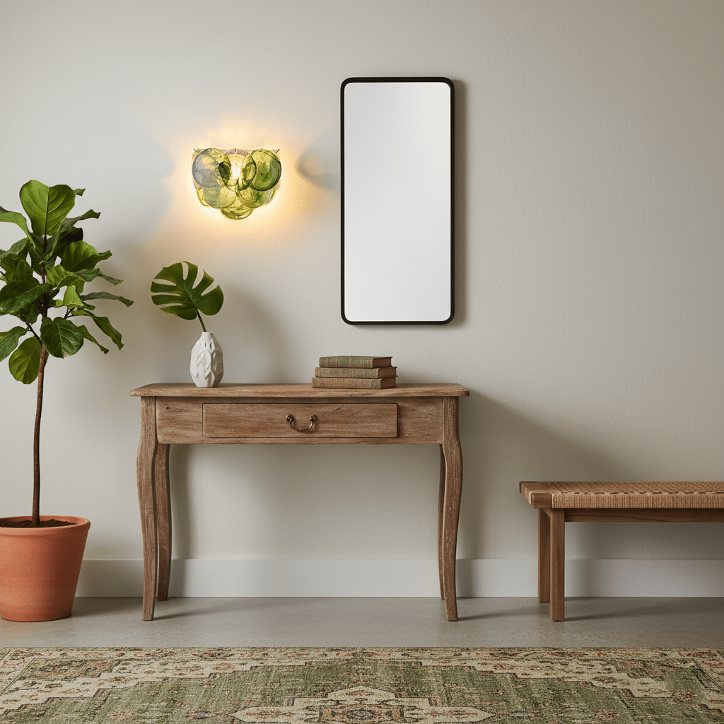 Lunaria Disc Murano Wall Lamp - Vakkerlight