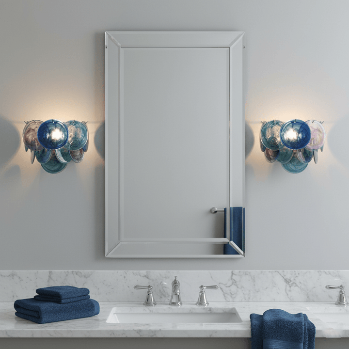 Lunaria Disc Murano Wall Lamp - Vakkerlight