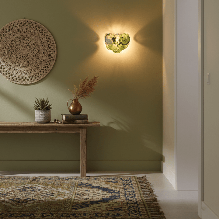 Lunaria Disc Murano Wall Lamp - Vakkerlight