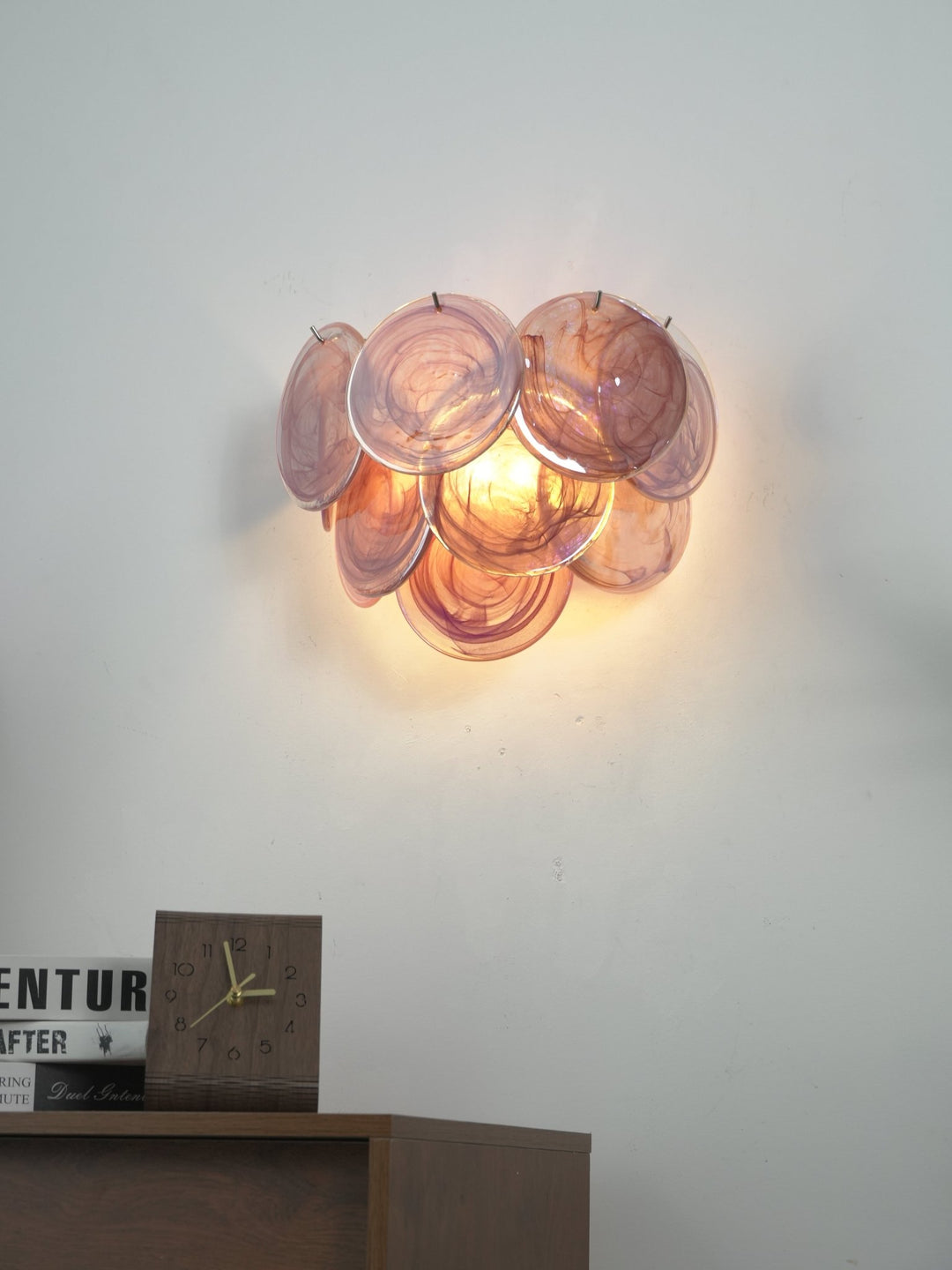 Lunaria Disc Murano Wall Lamp - Vakkerlight