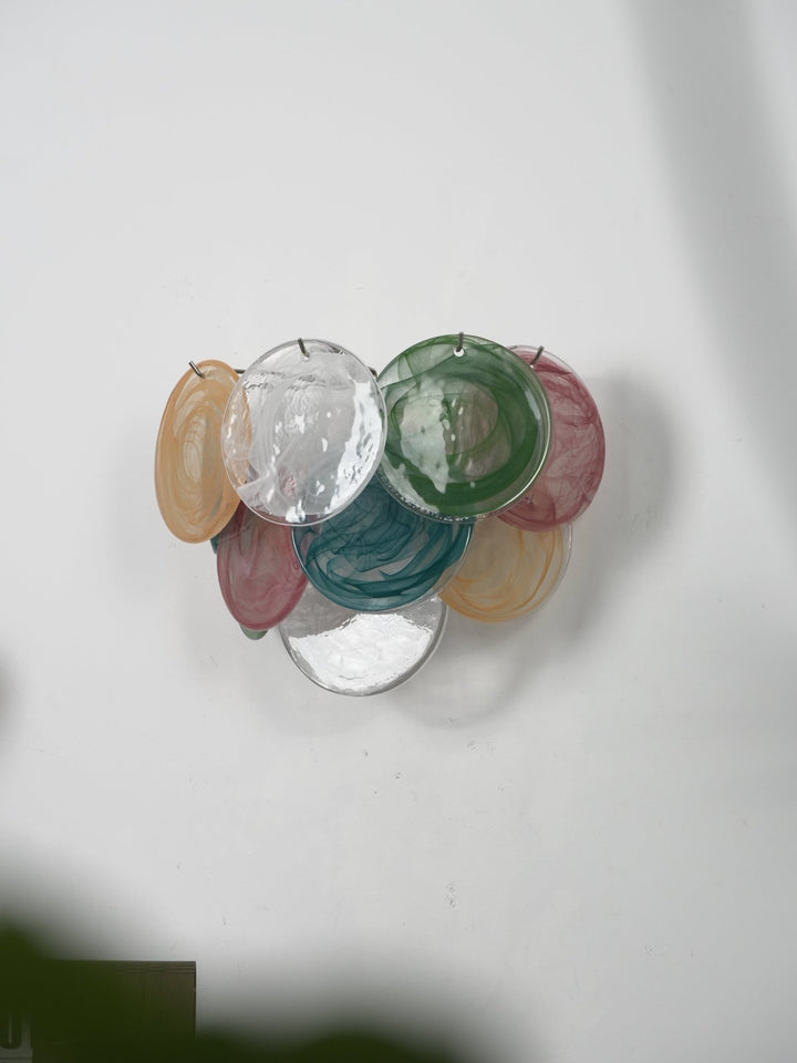 Lunaria Disc Murano Wall Lamp - Vakkerlight