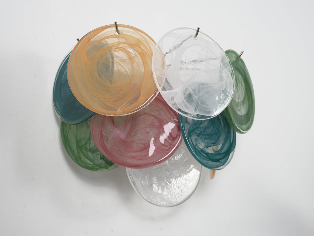 Lunaria Disc Murano Wall Lamp - Vakkerlight