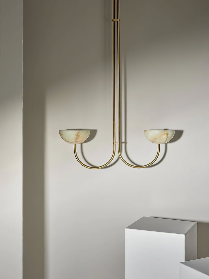 Lunaris Duo Pendant Lamp - Vakkerlight