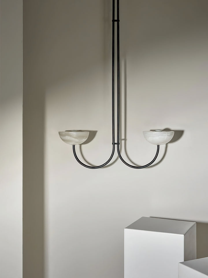 Lunaris Duo Pendant Lamp - Vakkerlight