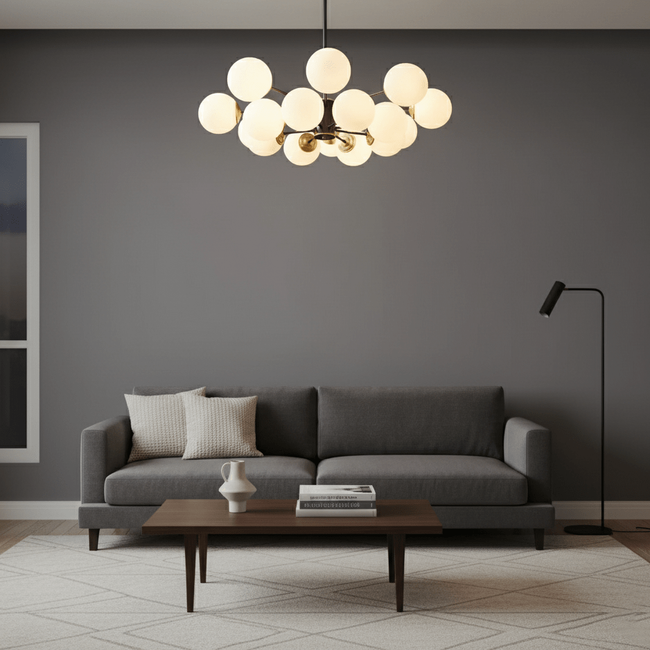 Lunaris Orb Chandelier - Vakkerlight