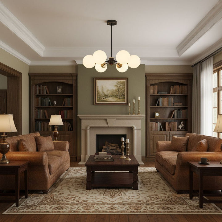 Lunaris Orb Chandelier - Vakkerlight