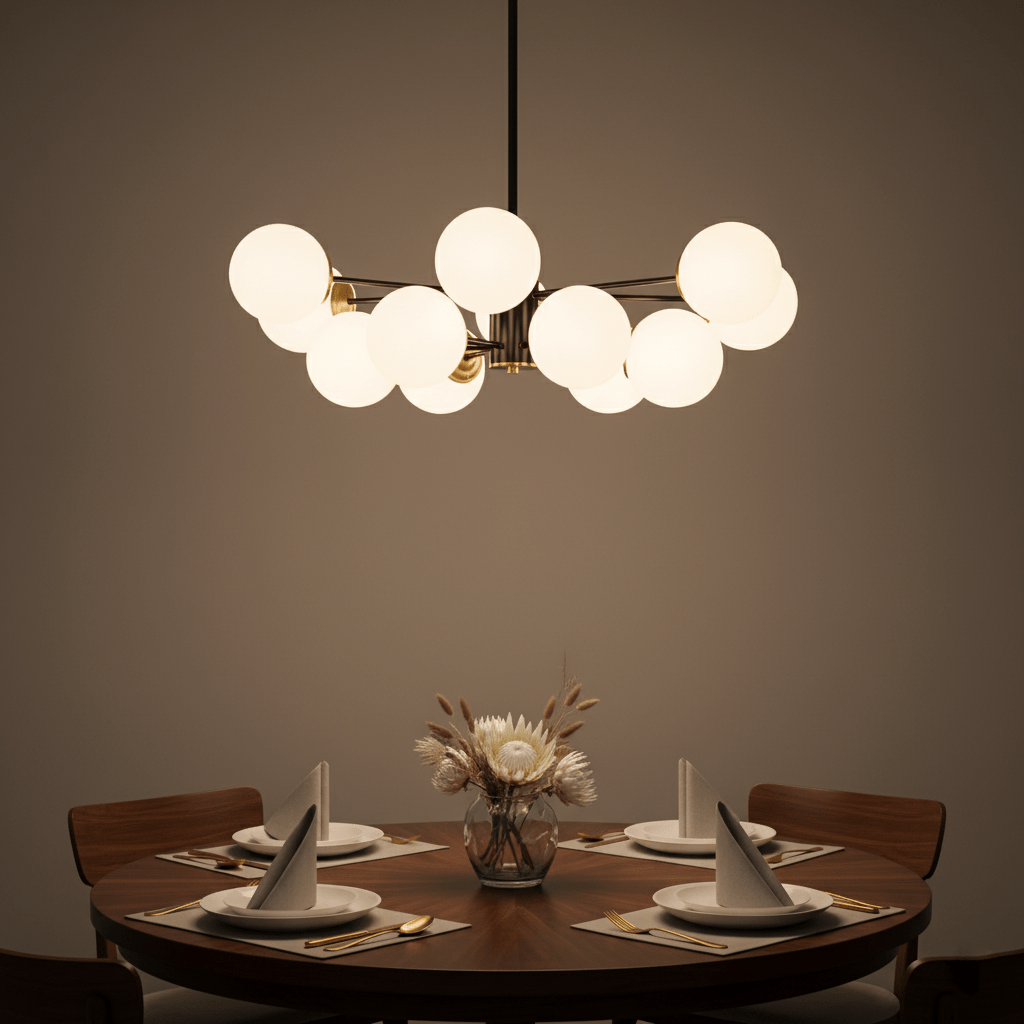 Lunaris Orb Chandelier - Vakkerlight