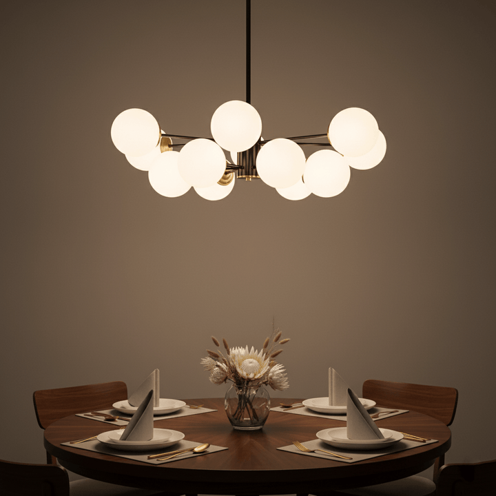 Lunaris Orb Chandelier - Vakkerlight