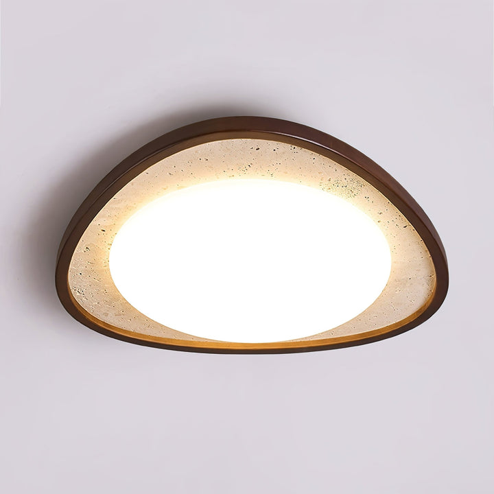 Lunaro Moonstone Travertine Ceiling Light - Vakkerlight