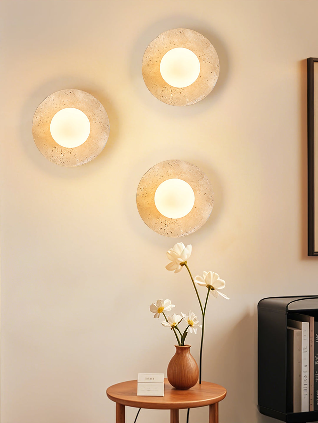 Lunaro Travertine Sconce - Vakkerlight