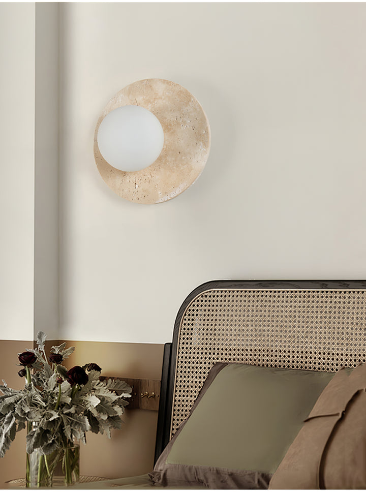 Lunaro Travertine Sconce - Vakkerlight