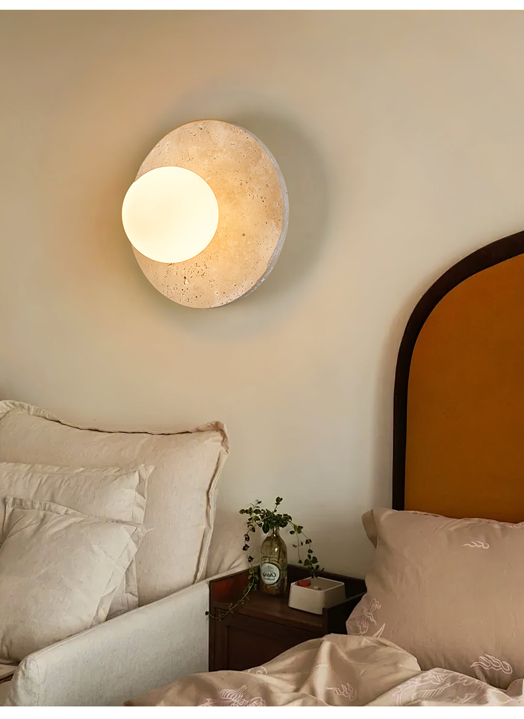 Lunaro Travertine Sconce - Vakkerlight