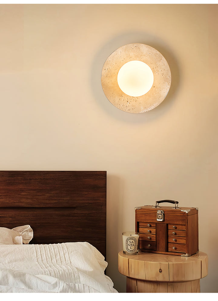 Lunaro Travertine Sconce - Vakkerlight