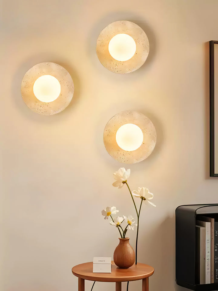 Lunaro Travertine Sconce - Vakkerlight