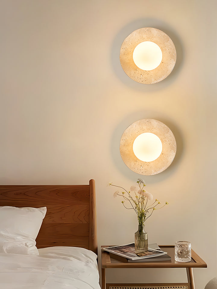 Lunaro Travertine Sconce - Vakkerlight