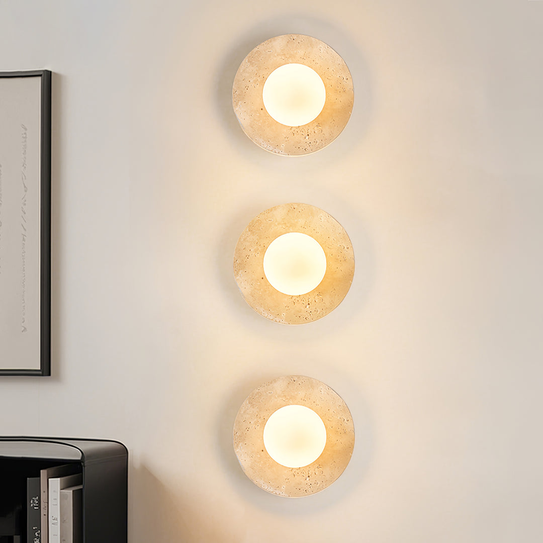 Lunaro Travertine Sconce - Vakkerlight