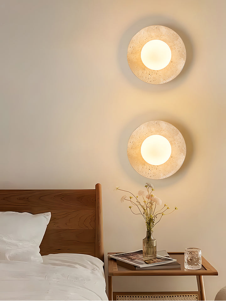 Lunaro Travertine Sconce - Vakkerlight