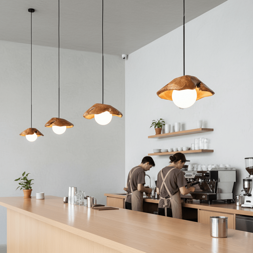 Lunawood Halo Pendant Lamp - Vakkerlight