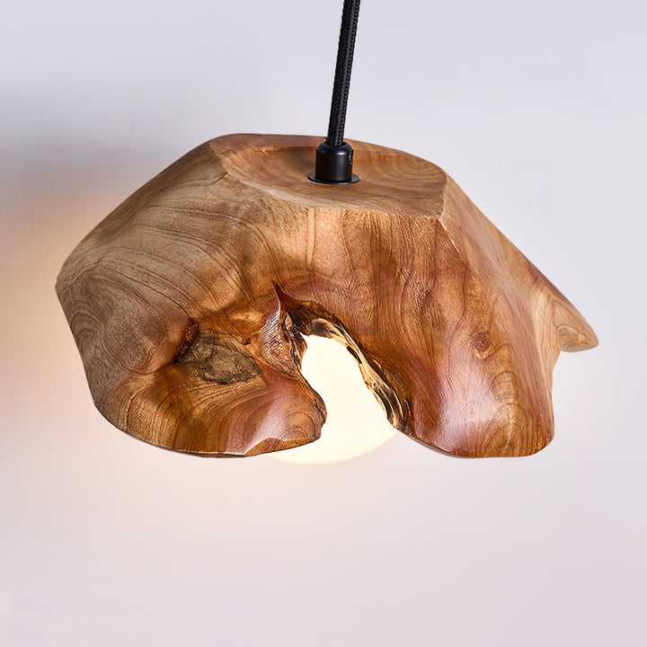 Lunawood Halo Pendant Lamp - Vakkerlight