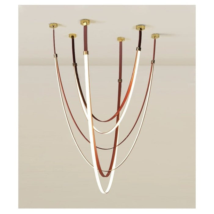 Lunestra Strap Chandelier - Vakkerlight